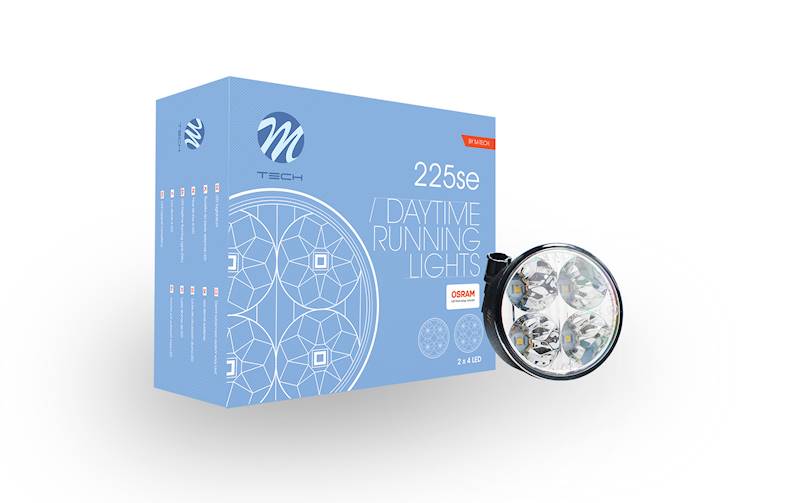 LAMPY DZIENNE LED LD225SE 70MM 8W