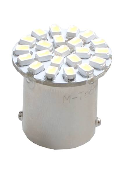 DIODA LED L051 - G18 BA15S 22XSMD3020 BIAŁA