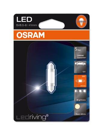 OSRAM LEDRIVING 6499WW-01B 1W 12V SV8,5-8 BLI1