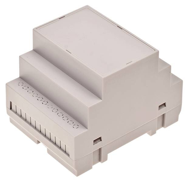 OBUDOWA MODUŁOWA NA SZYNĘ Z108 JASNA ABS V0