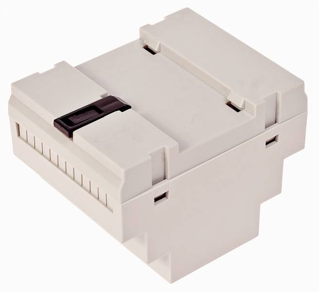 OBUDOWA MODUŁOWA NA SZYNĘ Z108 JASNA ABS V0