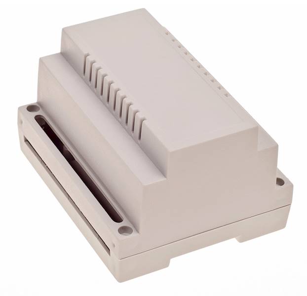 OBUDOWA MODUŁOWA NA SZYNĘ Z101 JASNA ABS V0