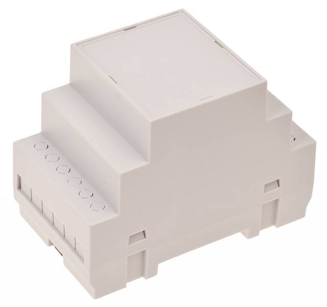 OBUDOWA MODUŁOWA NA SZYNĘ Z107 JASNA ABS V0