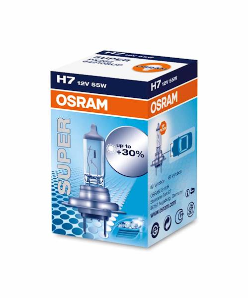 HALOGEN OSRAM SUPER 64210SUP PX26D 55W 12V H7