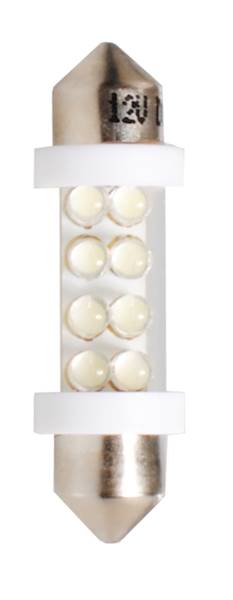 DIODA LED L071 - C5W 36MM 8LED 3MM BIAŁA
