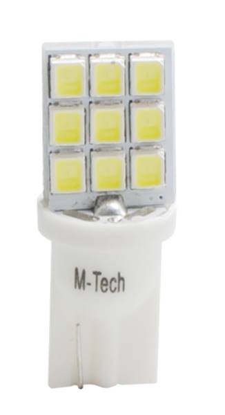 DIODA LED L021 - W5W BOCZNE 9XSMD3528 BIAŁA