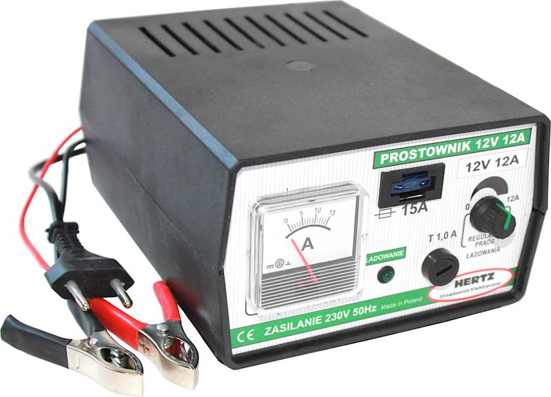 PROSTOWNIK HERTZ 12V 12A Z REGULACJĄ