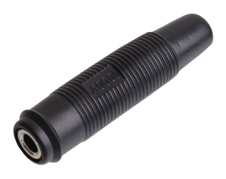 GNIAZDO 4MM NA PRZEWÓD GP430 24A KOLOR