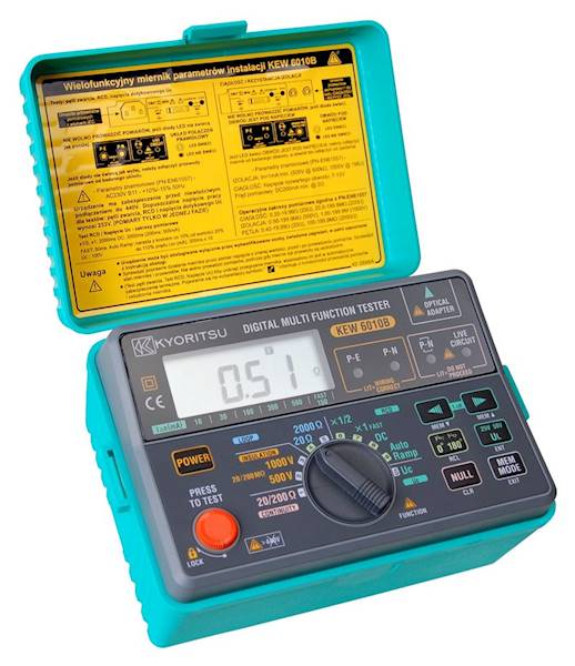 MIERNIK KEW6010B (KPL) INSTALACJI ELEKTR. KYORITSU