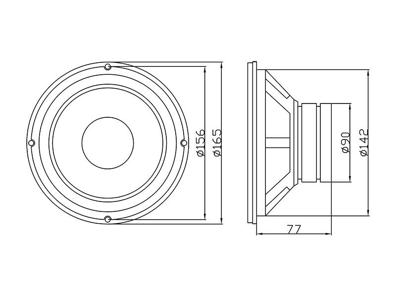 GŁOŚNIK BLOW GDN-16 8ohm / 9535