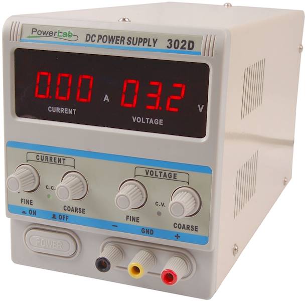 ZASILACZ LAB.POWERLAB 302D 30V/2A DC LED