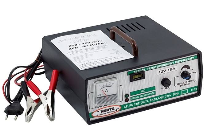 PROSTOWNIK HERTZ 12V 15A Z REGULACJĄ