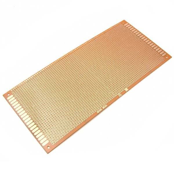 PŁYTKA UNIWERSALNA PCB 100X220mm 2,54mm WIERCONA