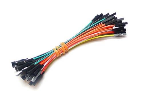 ZESTAW 10SZT KABLI POŁĄCZ.ŻEŃSKO-ŻEŃSKIE PLY040