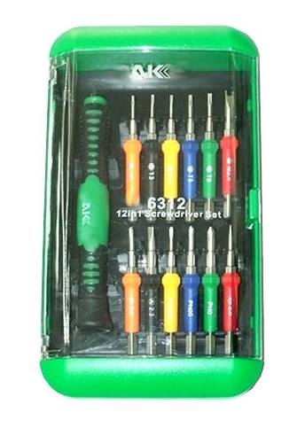 ZESTAW WKRĘTAKÓW-KOŃCÓWEK AKS6312