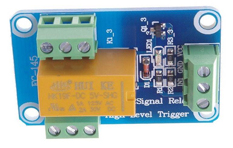 MODUŁ 1 PRZEKAŹNIKA 12V DPDT