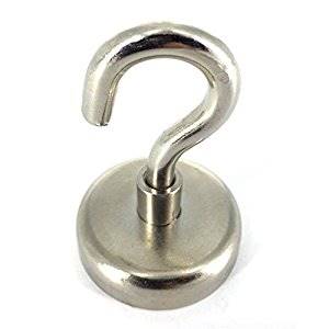 MAGNES NEODYMOWY 25mm 15kg Z HAKIEM