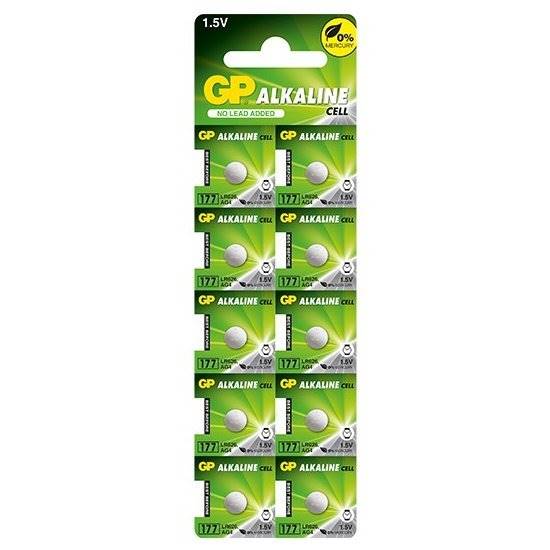 BATERIA AG4 [LR66, L626, 177] GP