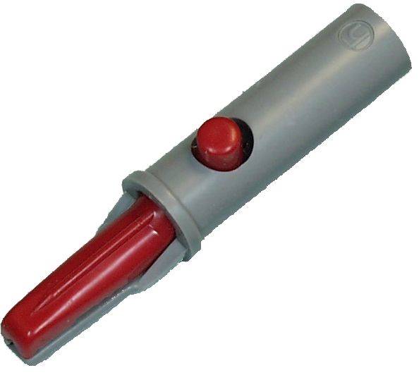KROKODYLEK GN.4mm 60V=/30V~6A CZERWONY