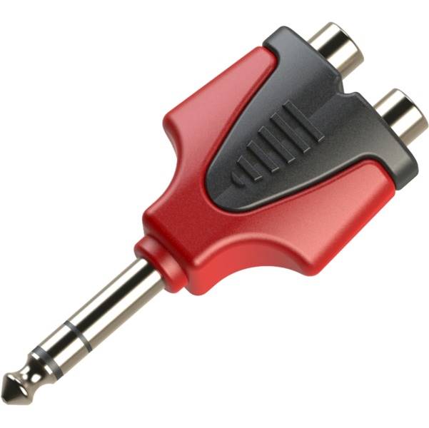 REDUKCJA WTYKU RPAN330 WT.6,3ST/2xGN.RCA ROXTONE