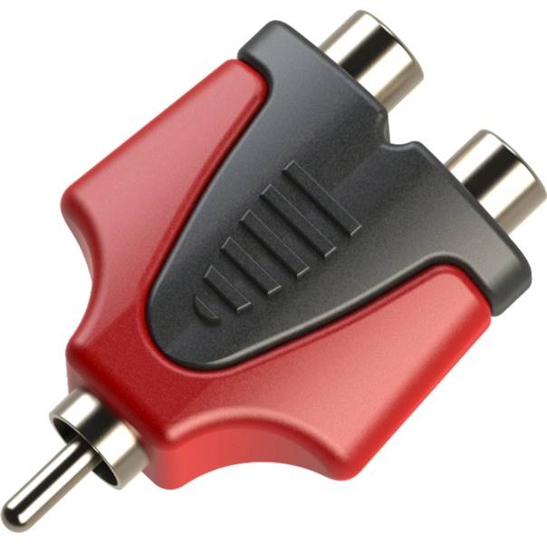 REDUKCJA WTYKU RPAN310 WT.RCA/2xGN.RCA ROXTONE