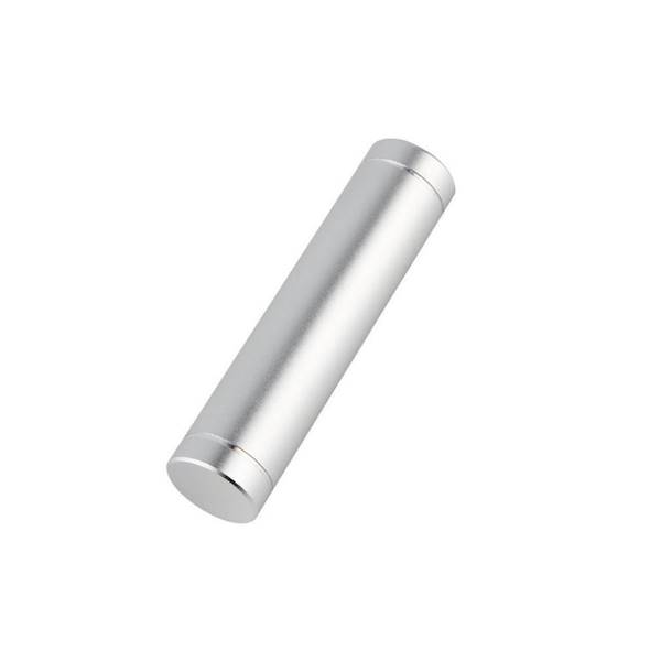 OBUDOWA POWERBANK NA 1x18650 USB 5V 1A SREBRNY