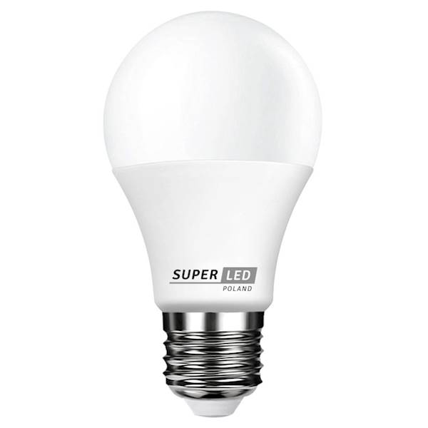 ŻARÓWKA LED E27 KULKA 2835 10W BIAŁA ZIMNA