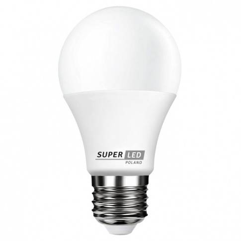 ŻARÓWKA LED E27 KULKA 2835 12W BIAŁA CIEPŁA
