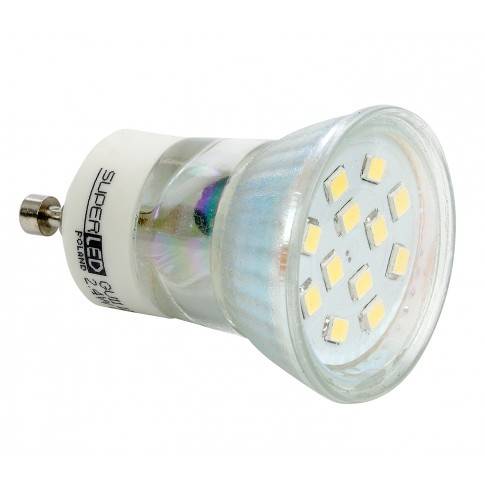 ŻARÓWKA LED GU11 SLP 2835 2,4W BIAŁA NEUTRALNA