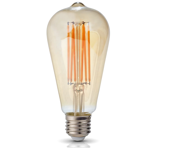 ŻARÓWKA LED E27 FILAMENT ST64 6W B.CIAPŁA