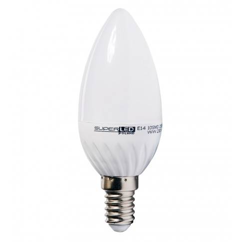 ŻARÓWKA LED E14 SLP ŚWIECA 10W B.NEUTRALNA
