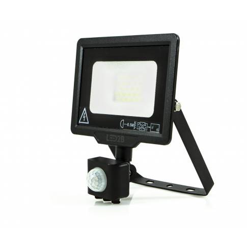 HALOGEN LED CZARNY 20W+S KOBI B.ZIMNA