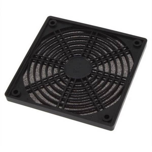 OSŁONA WENTYLATORA Z FILTREM 90X90mm PLASTIKOWA