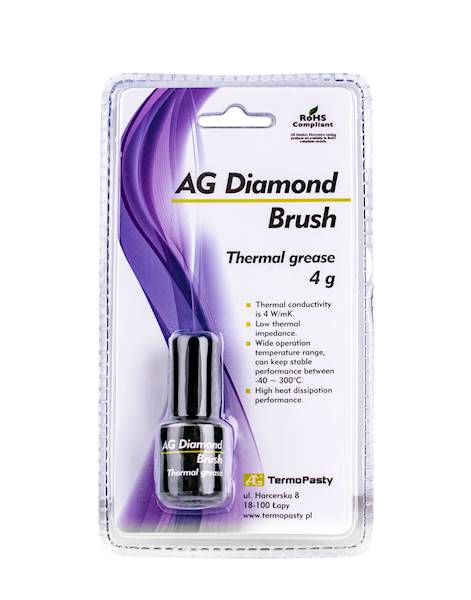 PASTA TERMOPZEWODZĄCA AG DIAMOND BRUSH 4g