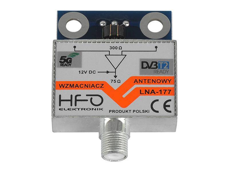 WZMACNIACZ ANT. LNA-177 30dB ORYGINAŁ 5G 