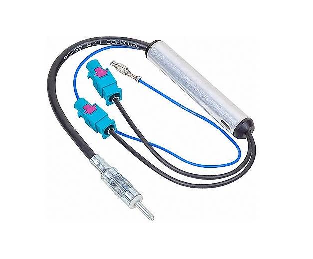 ADAPTER ANTENOWY PH WTYK DIN / 2X FAKRA 06441