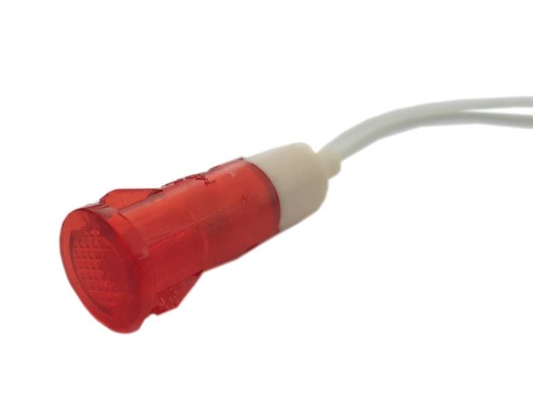 KONTROLKA LED 11.5mm 230V CZERWONA