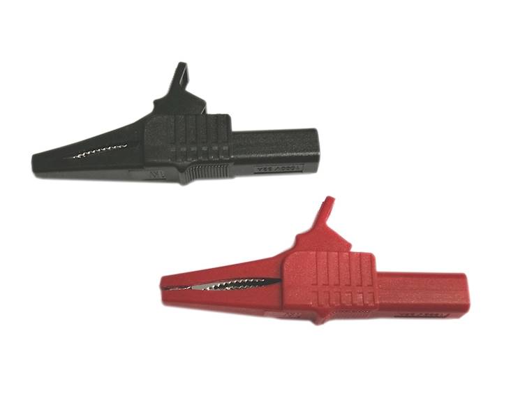KROKODYLEK IZOLOWANY CZARNY L=85mm 