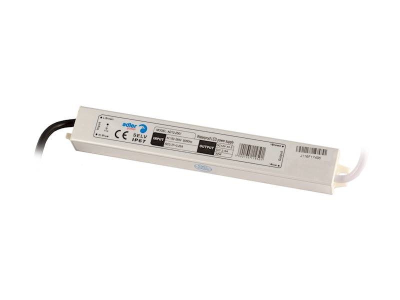 ZASILACZ 12V/2,5A 30W IP67 ADLER
