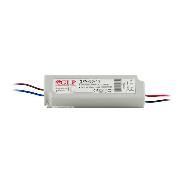 ZASILACZ LED GPV-50-12 12V/4A CV IP67