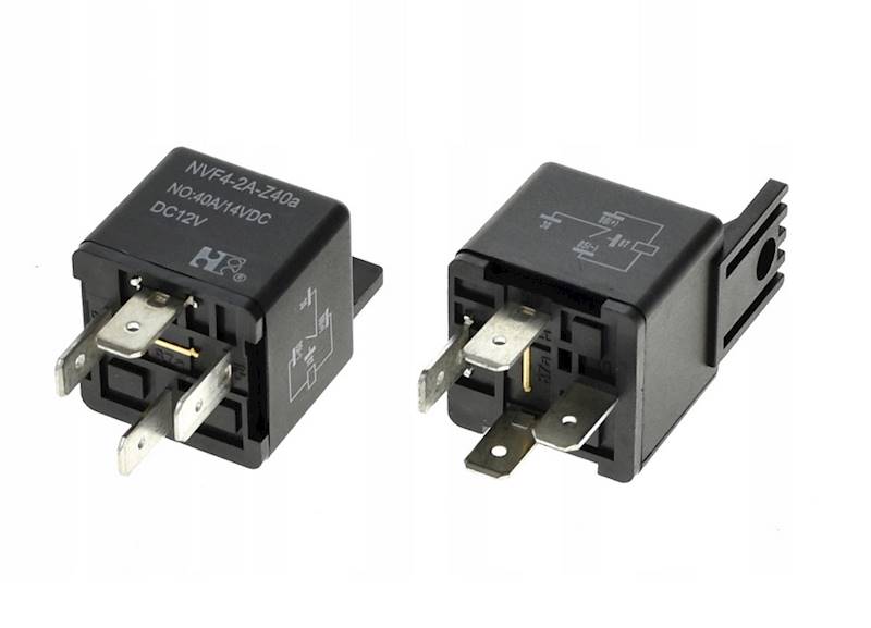 PRZEKAŹNIK SAMOCHODOWY NFV4-2 12V 40A ZWIERNY