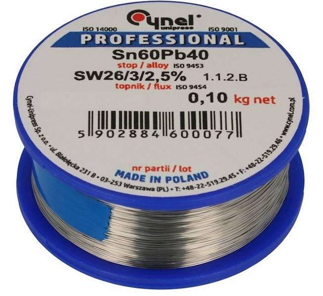 CYNA SN60PB40-SW26/2,5% 2,00 100G CYNEL