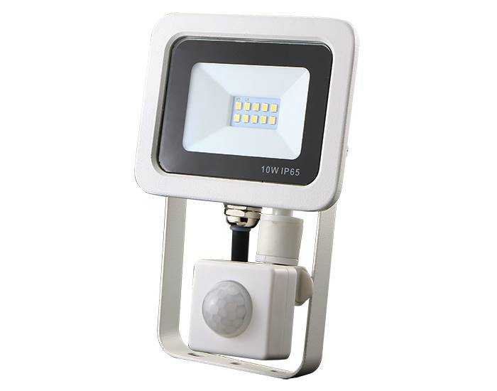 LAMPA SLP SMD BIAŁA + CZUJNIK 10W B.NEUTRALNA