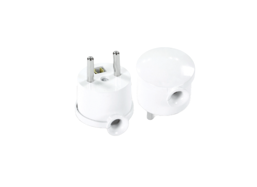 WTYCZKA KĄTOWA ROZBIERALNA "MINI", 2p+Z, 16A, 250V