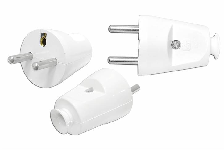 WTYCZKA PROSTA ROZBIERALNA 2p+Z, 16A, 250V
