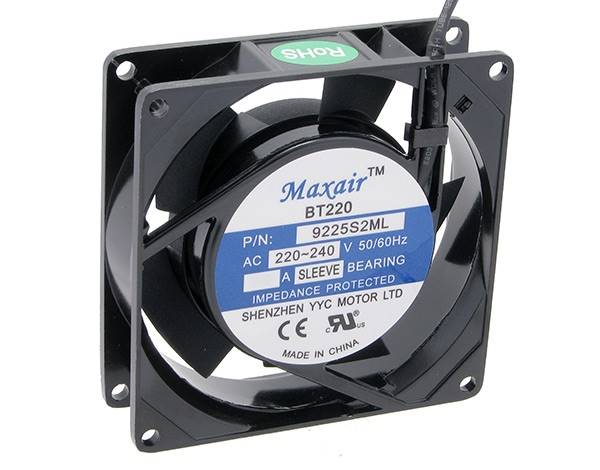 WENTYLATOR 9225S2ML 92x92x25mm 230V MAXAIR
