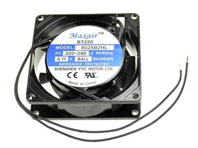 WENTYLATOR 8025B2HL 80x80x25mm 230V MAXAIR