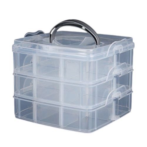 ORGANIZER 18 PRZEGRÓDEK 15X15X12.5CM OR11