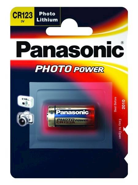 BATERIA PANASONIC CR-123AEP/1B