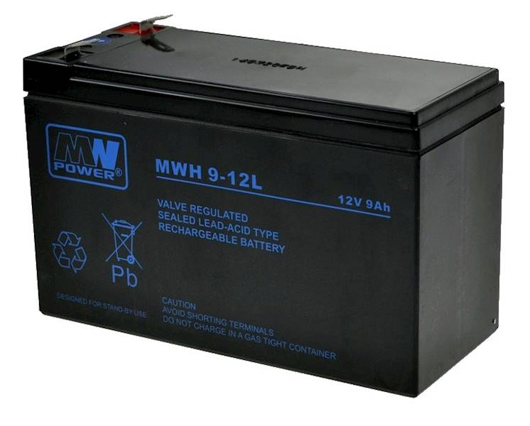 AKUMULATOR ŻELOWY AGM 12V/9 Ah MWH 9-12L